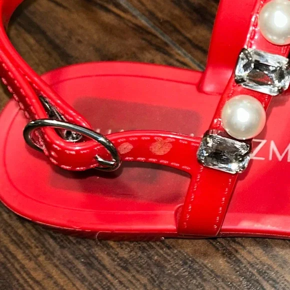 Stuart Weitzman Embellished Sandals - Picture 6 of 12